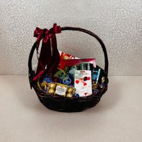 Корзина сладостей Кофе и шоколад